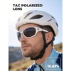 image:imageROCKBROS Polarized Sports Sunglasses Men Women Cycling Running Glasses UV400 Protection TR90 Ultralight Wraparound SunglassesClear Grey