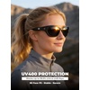 image:imageROCKBROS Polarized Sports Sunglasses Men Women Cycling Running Glasses UV400 Protection TR90 Ultralight Wraparound SunglassesDark Blue