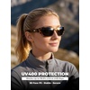 image:imageROCKBROS Polarized Sports Sunglasses Men Women Cycling Running Glasses UV400 Protection TR90 Ultralight Wraparound SunglassesTortoiseshell