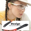 image:imageROCKBROS Polarized Sports Sunglasses with 3 Interchangeable Lens Cycling Sun Glasses for Men Women Baseball Running GolfGray Polarized Lens  Gray Black Frame
