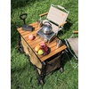 image:imageWagons Carts Foldable Cart with Wheels Collapsible Wagon for Grocery Shopping Garden Camping Beach Lightweight with 220BLS Capacity 120L Heavy Duty Utility120L
