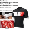 image:imageROCKBROS Cycling Jersey Men Short Sleeve Bike Shirt Breathable QuickDrying HighElastic Road Mountain Bike Jersey