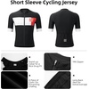 image:imageROCKBROS Cycling Jersey Men Short Sleeve Bike Shirt Breathable QuickDrying HighElastic Road Mountain Bike Jersey