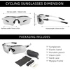 image:imageROCKBROS Photochromic Sports Sunglasses Mens Pickleball Glasses Cycling Glasses MTB Sunglasses with Removable Elasctic BandGrey