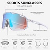 image:imageROCKBROS Photochromic Sunglasses for Men WomenUV400 Protection Cycling GlassesMTB Cycling Sports Sunglasses3 LensesPhotochromicice Blue
