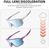 image:imageROCKBROS Photochromic Sunglasses for Men WomenUV400 Protection Cycling GlassesMTB Cycling Sports Sunglasses3 LensesPhotochromiclight Grey