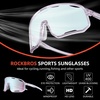 image:imageROCKBROS Photochromic Sunglasses for Men WomenUV400 Protection Cycling GlassesMTB Cycling Sports Sunglasses3 LensesPhotochromiclight Grey