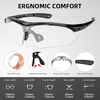 image:imageROCKBROS Pickleball Glasses for Men Women Photochromic Sports Sunglasses UV400 Protection Interchangeable StrapBlack