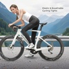 image:imageROCKBROS Womens Cycling Pants 3D Padded Bike Pants Elastic Waist NonSlip Breathable Tights Pocket Mountain Road Bike