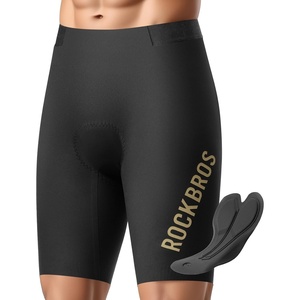 image:imageROCKBROS Bike Shorts 3D Padded Breathable Elastic Seamless Mens Cycling Shorts for Road amp Mountain Biking