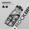 image:imageROCKBROS Bike Water Bottle 2025oz Squeeze Cycling Water Bottle BPA Free for Bicycle Running Hiking Gym amp Outdoor Activities20oz Grey Black