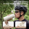 image:imageROCKBROS Bike Water Bottle Insulated Stainless Steel 186oz 550ml Cycling Water Bottle with Straw 2in1 Magnetic Mount for MTB Road Bike Motorcycle Wheelchair
