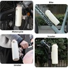 image:imageROCKBROS Bike Water Bottle Insulated Stainless Steel 186oz 550ml Cycling Water Bottle with Straw 2in1 Magnetic Mount for MTB Road Bike Motorcycle Wheelchair