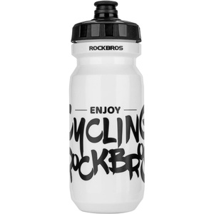 image:imageROCKBROS Bike Water Bottle 2025oz Squeeze Cycling Water Bottle BPA Free for Bicycle Running Hiking Gym amp Outdoor Activities20oz White