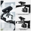 image:imageROCKBROS Bike Computer Mount Aluminum Integrated amp Angle Adjustable Bicycle Cycling OutFront Computer Mount Compatible with Garmin Bryton WahooGo Pro