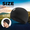 image:imageROCKBROS Cooling Skull Caps for Men WomenHard Hat Liner Helmet Liner Cycling Cap Motorcycle Sweat Wicking Head Wrap 2 PacksBlack Hemp Gray 2 Packs