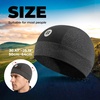 image:imageROCKBROS Cooling Skull Caps for Men WomenHard Hat Liner Helmet Liner Cycling Cap Motorcycle Sweat Wicking Head Wrap 2 PacksHemp Gray 2packs