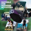 image:imageROCKBROS Cycling Cap Cooling Skull Cap Helmet Liner with Sun Visor Sun Protection Running Bike Hat for Men WomenWhite and Bluepurple Ombre
