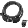 image:imageROCKBROS 5Digit 4 Feet Long Bike Lock Cable Combination with Mounting Bracket Resettable Password Weatherproof AntiTheft Cable Lock for Bicycle Motorcycle Electric Scooter Gate Fence