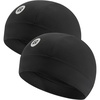 image:imageROCKBROS Cooling Skull Caps for Men WomenHard Hat Liner Helmet Liner Cycling Cap Motorcycle Sweat Wicking Head Wrap 2 PacksBlack 2 Packs