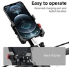 image:imageROCKBROS Bike Phone Holder Aluminum Bike Phone Mount HolderHandlebar Mounted Cell Phone Holder for 4771 Inch Phones Stem MountHandlebar Mount