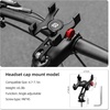 image:imageROCKBROS Bike Phone Holder Aluminum Bike Phone Mount HolderHandlebar Mounted Cell Phone Holder for 4771 Inch Phones Stem MountHeadset Cap Mount