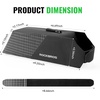 image:imageROCKBROS 06L Top Tube Bike Bag Waterproof Bike Frame Bag 217Inch Slim Aerodynamic Design Top Tube Bag Lightweight Portable Bike Storage Bag 3Point Secure Strap Mount for MTB Road Bike