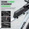 image:imageROCKBROS 06L Top Tube Bike Bag Waterproof Bike Frame Bag 217Inch Slim Aerodynamic Design Top Tube Bag Lightweight Portable Bike Storage Bag 3Point Secure Strap Mount for MTB Road Bike