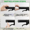 image:imageROCKBROS 2pcs Bike Handlebar Grips NonSlip Soft Cycling Grips for Mountain BMX Scooter Beach Cruiser amp Folding BikesDual LockOn