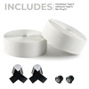image:imageROCKBROS Bike Handlebar Tape for Road Bike Grip Tape Bicycle Handlebar Grip Tape Wraps Set of 2GreenWhite