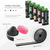 image:imageROCKBROS Bike Handlebar Tape for Road Bike Grip Tape Bicycle Handlebar Grip Tape Wraps Set of 2GreenWhite on Black