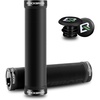 image:imageROCKBROS 2pcs Bike Handlebar Grips NonSlip Soft Cycling Grips for Mountain BMX Scooter Beach Cruiser amp Folding BikesDual LockOn