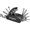 image:imageROCKBROS Bike Multitool Lightweight 16in1 MTB Bicycle Multitool Compact Portable Bike Repair Tool Kit With Allen Wrench Tire Levers1 Pack16 in 1 Tools