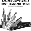 image:imageROCKBROS Bike Multitool Lightweight 16in1 MTB Bicycle Multitool Compact Portable Bike Repair Tool Kit With Allen Wrench Tire Levers1 Pack20 in 1 Tools