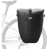 image:imageROCKBROS Bike Panniers 20L Waterproof RollTop Quick Release 3in1  Waterproof ZippersQuick Release Adjustable Buckles 3in1 Shoulder Bag Reflective Design Road Mountain CommutingBlack1