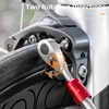 image:imageROCKBROS Bike Tools Kit Set 14 in 1 MultiFunction Repair Tool  Portable FoldableReversible Ratchet Wrench10 Bits2 Tire Levers For Road Bike Mountain Bike and EBikeNormal