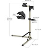 image:imageROCKBROS Heavy Duty Bicycle amp Ebike Aluminum Repair StandMax 80 lbs  Professional Bike Mechanic Workstand for Indoor or Outside  Mountain and Road Bike MaintenanceWith a AntiShake Fixing Rod