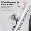 image:imageROCKBROS Carbon Fiber Bike Water Bottle Holder Ultralight Bike Bottle Cage  Bicycle Cup Holder Brackets For Mountain amp Road Bikes 360 Secure Grip  AntiShake Lightweight 046ozBlack2 Pack