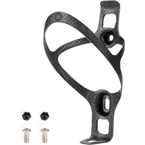 image:imageROCKBROS Carbon Fiber Bike Water Bottle Holder Ultralight Bike Bottle Cage  Bicycle Cup Holder Brackets For Mountain amp Road Bikes 360 Secure Grip  AntiShake Lightweight 046ozBlack