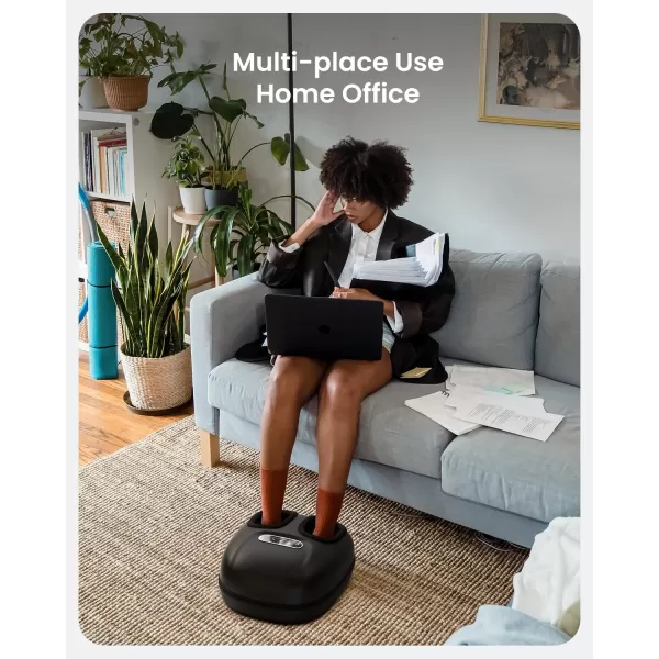RENPHO Foot Massager Shiatsu Machine with Heat FSA HSA Approved Products Only Electric Foot Massager for Circulation and Pain Relief Size Up to 11