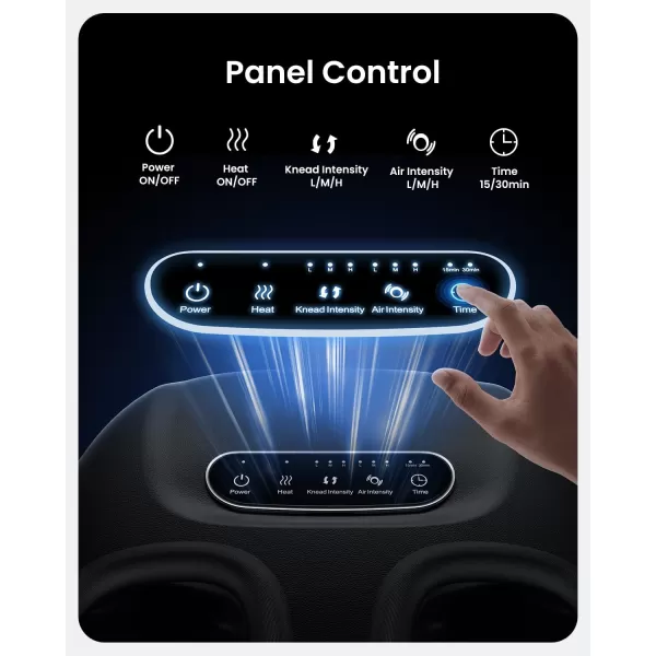 RENPHO Foot Massager Shiatsu Machine with Heat FSA HSA Approved Products Only Electric Foot Massager for Circulation and Pain Relief Size Up to 11