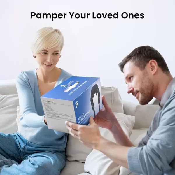 RENPHO Neck Massager with Heat 6D Cordless Neck and Shoulder Massager for Pain Relief Deep Tissue 2 Heating Levels Shiatsu Back Massager for Neck and Shoulder Pain Birthday Gifts for Men or WomenStandard