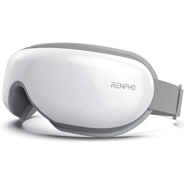 RENPHO Eyeris 1 Eye Massager with Heat Birthday Christmas Gifts for Women FSA HSA Eye Care Gifts for Mom Smart Eye Mask for Relax Eye Reduce Eye StrainAwhite