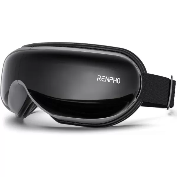 RENPHO Eyeris 1 FSAHSA Eligible Eye Massager with Heat Face Massager for Migraine Relief Eye Care Mask Massager Relax Reduce Eye Strain Dry Eye Improve Sleep Birthday Gifts for WomenMenBlack