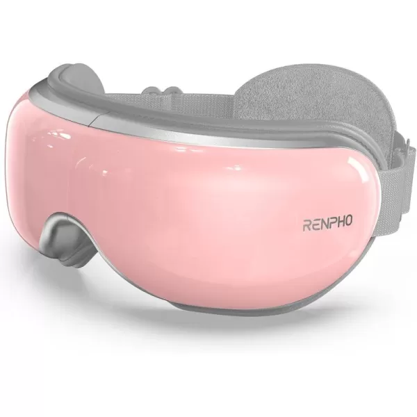 RENPHO FSAHSA Eligible Eyeris 2 Eye Massager with Heat Face Massager Eye Mask for Migraines Relief Eye Strain Dry Eye Birthday Gift for Women MenPink
