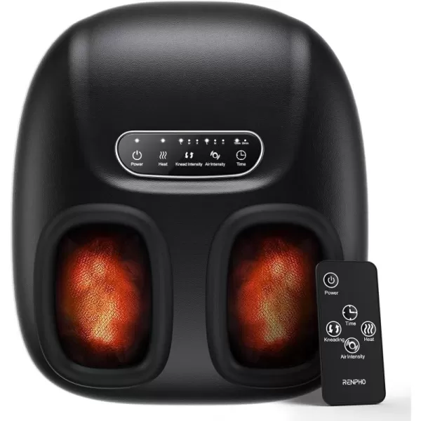 RENPHO Foot Massager Shiatsu Machine with Heat FSA HSA Approved Products Only Electric Foot Massager for Circulation and Pain Relief Size Up to 11