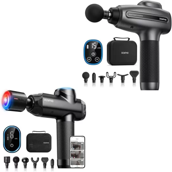 RENPHO Massage Gun Deep Tissue with Heat and Cold FSA HSA Eligible Percussion Muscle Massage Gun