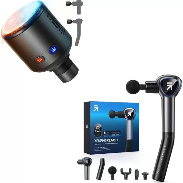 RENPHO Massage Gun Head with Heat and Cool Massage Gun Deep Tissue