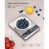 imageFood Scale RENPHO Kitchen Scale 11lb Baking Scale with 7 Units Kitchen Scales Digital Weight Grams and Ounces Cooking Scale for Weight Loss Stainless Steel Calibra 2