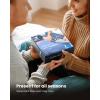 imageRENPHO Mini Thermal Massage Gun with Heat FSA HSA Eligible Percussion Massager Gun Portable Color Silicone Sleeves Travel Size with Carry Case Valentines Day Gifts for Women Men Noen GreenMint